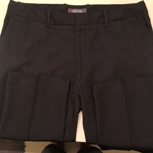 Kenneth Cole Reaction Black Pinstriped Pants 34x32